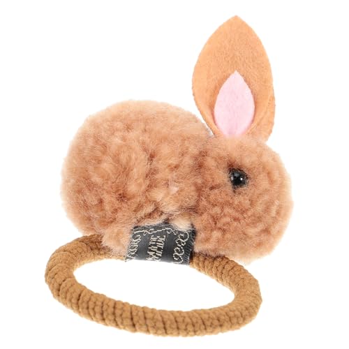 Healvian Niedliche Kaninchen Haargummis Für ädchen Elastische Haarbänder Im Pom Pom Design Perfekt Für Pferdeschwanz Halterungen Und Haarschmuck Für Babys Und von Healvian