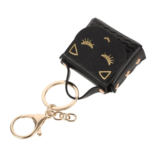 Healvian Niedliche Katzenmotiv Mini Geldbeutel Schlüsselanhänger Leichter Robuster Coin Purse Anhänger Multifunktional als Kleine Münztasche und Taschenanhänger für Katzenliebhaber und von Healvian