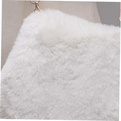 Healvian Niedliche Katzenpfoten Plüsch Umhängetasche Tragbare Make Up Tasche Crossbody Schultertasche Vielseitig Einsetzbar Für Schule Reisen Alltag von Healvian