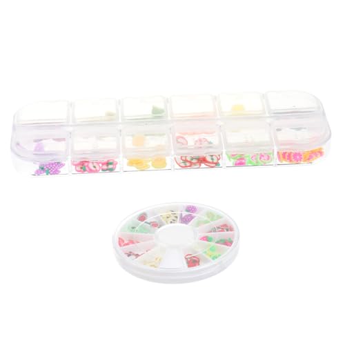 Healvian Obstscheiben Maniküre Aufkleber Diy Nagel Maniküre Patches Nail Art Aufkleber Scheiben Patches von Healvian