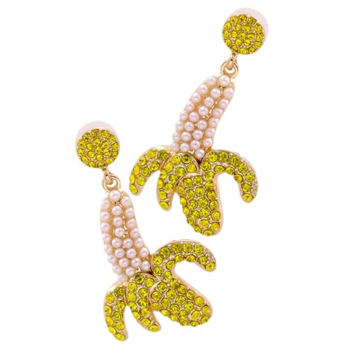 Healvian Ohrhänger mit Funkelnden Strasssteinen Kreative Früchte Design Auffälliger Modeschmuck Leicht und Komfortabel Geschenkidee für Damen und Alltag Healvian Ohrhänger mit Funkelnden Strasssteinen Kreative Früchte Design Auffälliger Modeschmuck Leicht und Komfortabel Geschenkidee für Damen und Alltag von Healvian