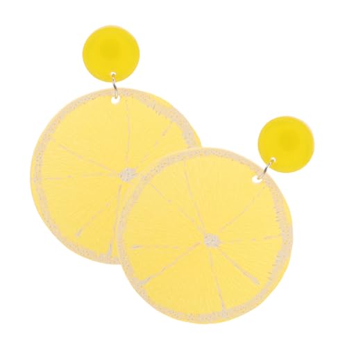 Healvian Orange Ohrhänger Teen Mädchen Leichtes Metall Design Modisch Langlebig Geschenkidee Für Freunde Familie von Healvian