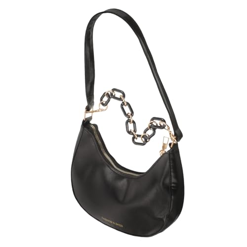 Healvian PU Crossbody Bag Damen Vintage Umhängetasche Stilvolle Kleine Schultertasche aus Langlebigem PU Material Modisch Schlicht Passend für Alltag und Freizeit von Healvian