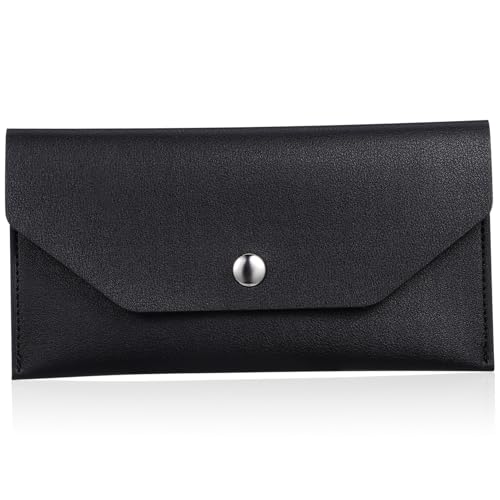 Healvian PU Geldbörse Damen Clutch Umschlag Portemonnaie mit Großem Fassungsvermögen Leicht Modisch Multifunktional für Alltag Reisen Shopping Eleganter Begleiter für Frauen von Healvian