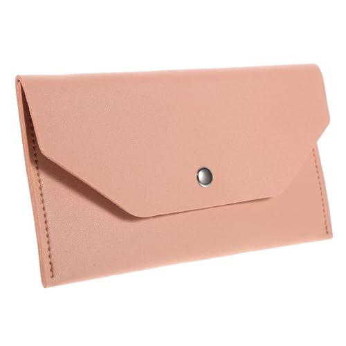Healvian PU Geldbörse Damen Minimalistisches Design Weiches Langlebiges Material Multifunktionales Portemonnaie für Karten Münzen und Bargeld Modisches Rosa Kosmetiktäschchen Healvian PU Geldbörse Damen Minimalistisches Design Weiches Langlebiges Material Multifunktionales Portemonnaie für Karten Münzen und Bargeld Modisches Rosa Kosmetiktäschchen von Healvian