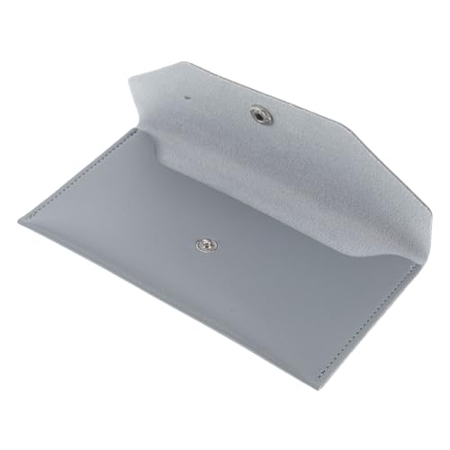 Healvian PU Geldbörse Damen Minimalistisches Portemonnaie Wiederverwendbarer Cash Umschlag Kartenetui Eleganter Geldbeutel für Bargeld und Karten Himmelblau Healvian PU Geldbörse Damen Minimalistisches Portemonnaie Wiederverwendbarer Cash Umschlag Kartenetui Eleganter Geldbeutel für Bargeld und Karten Himmelblau von Healvian