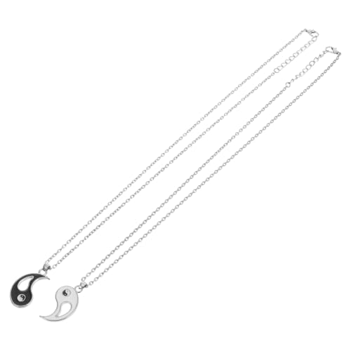 Healvian Partner Schmuck Puzzle Anhänger Halskette Verstellbare Freundschaftskette für Familie und Freunde Modisches Schmuckstück als zu Besonderen Anlässen Healvian Partner Schmuck Puzzle Anhänger Halskette Verstellbare Freundschaftskette für Familie und Freunde Modisches Schmuckstück als zu Besonderen Anlässen von Healvian