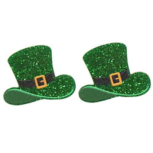 Healvian Patrick's Day Ohrstecker Magischer Hut Langlebig Komfortabel Modisch Damen Schmuck von Healvian