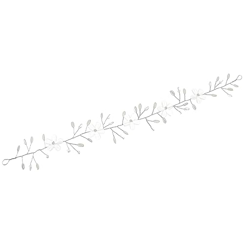 Healvian Perlenstirnband Junggesellin Kostüm Für Frauen Schmuck Dekorationen Hochzeit Bräute Brautjungfer Geburtstagskronen Für Frauen Abschlussball Braut- Zubehör Haarrebe Der Braut Acryl von Healvian