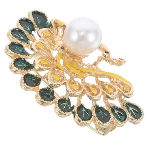 Healvian Elegante Pfauenbrosche Modeschmuck Für Hochzeitskleid Accessoires Für Mädchen Healvian Elegante Pfauenbrosche Modeschmuck Für Hochzeitskleid Accessoires Für Mädchen von Healvian