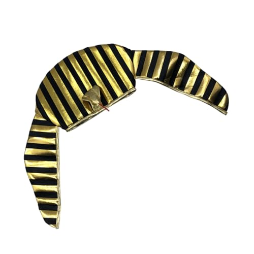 Healvian Ägyptischer Pharaonen Hut Für Erwachsene Masquerade Party Kopfbedeckung Kostüm-requisite Für Halloween Und Karneval Langlebig Und Festlich von Healvian