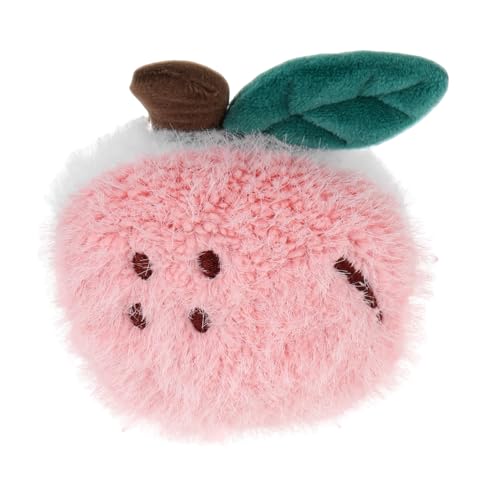 Healvian Plüsch Apfel Brosche Kuscheliger Anstecker Weicher Ansteckpin Für Jungen Mädchen Schulranzen Jacken Niedliches Verkleidungszubehör Rosa von Healvian