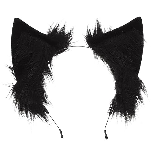 Healvian Plüsch Haarreif mit Katzenohren Süßes Handgefertigtes Haarband Damen Dekoratives Accessoire für Karneval Cosplay Party und Alltag Bequem und Gestaltet Healvian Plüsch Haarreif mit Katzenohren Süßes Handgefertigtes Haarband Damen Dekoratives Accessoire für Karneval Cosplay Party und Alltag Bequem und Gestaltet von Healvian