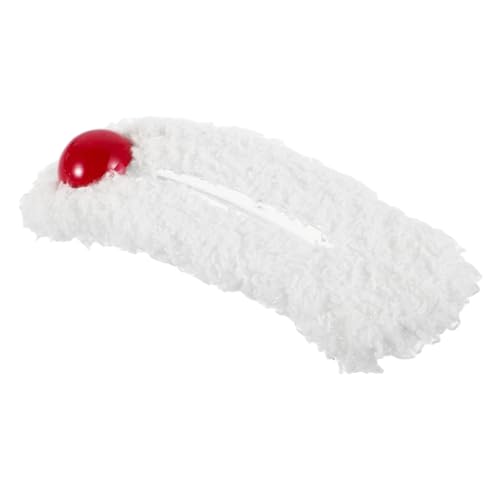 Healvian Plüsch-haarspange Für Mädchen Mit Kunstperlen Süßer Haar-schmuck Koreanisches Haar-accessoire Haltbare Haarnadel Handgemachte Haarschmuck von Healvian