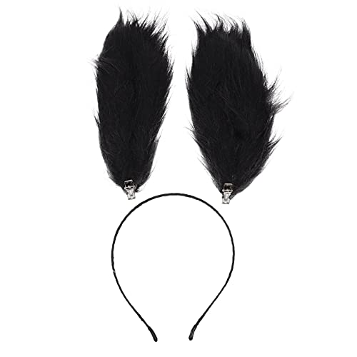 Healvian Plüsch Kaninchen Ohr Stirnband Festival Party Kopfschmuck Tier Design Haarband Prop Komfortabel Tragen von Healvian