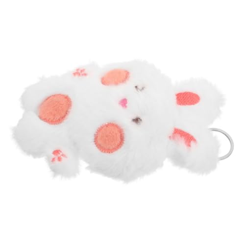Healvian Plüsch Kaninchen Schlüsselanhänger Weiches Kuscheltier mit Cartoon Häschen Anhänger Modischer Rucksack Schmuck für Erwachsene Vielseitig als Taschen oder Schlüsselanhänger Geeignet von Healvian