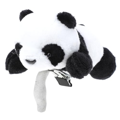 Healvian Plüsch Panda Haarklammer Haarspange Niedlich Weich Haarschmuck für Mädchen Damen Festlich Geeignet für Geburtstags Weihnachten von Healvian