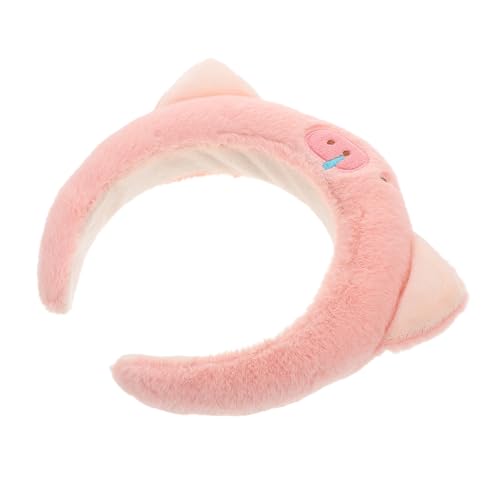 Healvian Plüsch Schwein Stirnband für Damen Weiches Bequemes Haarband mit Süßen Schweineohren Stabiler Halt Vielseitig Kombinierbar für Make up Hautpflege und Partyaccessoire Healvian Plüsch Schwein Stirnband für Damen Weiches Bequemes Haarband mit Süßen Schweineohren Stabiler Halt Vielseitig Kombinierbar für Make up Hautpflege und Partyaccessoire von Healvian