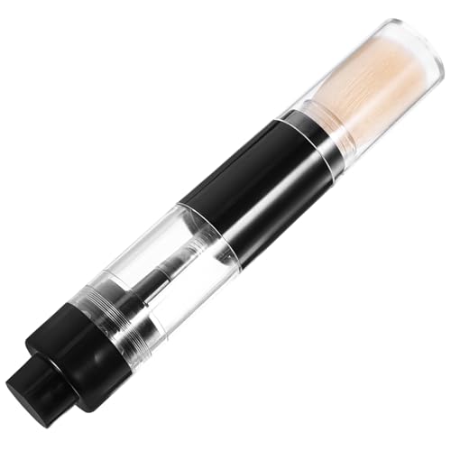 Healvian Press Powder Brush Multifunktionale Tragbare Make Up Bürste für Puder und Highlighter für Damen mit Weichen Borsten und Einfachem Griff von Healvian