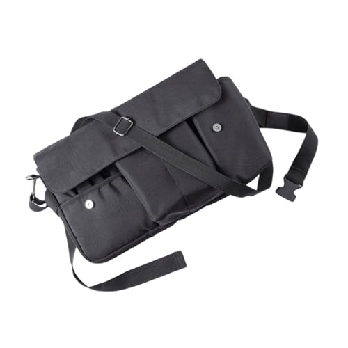 Healvian Professionelle Makeup Pinsel Tasche Wasserdichtes Makeup Storage Bag Organizer mit Künstler Gürtel Verstellbar für Kosmetik Pinsel und Beauty Essentials Kratzfest und Tragbar von Healvian