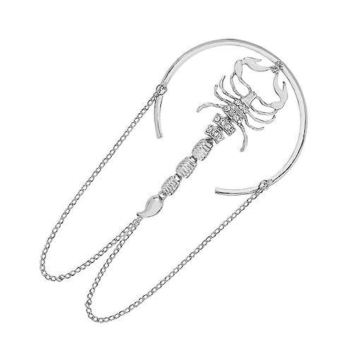 Healvian Strass-armreif Armreif Mit Punk-stil Für Oberarmband Manschettenarmband Verstellbar Für Verschiedene Anlässe von Healvian