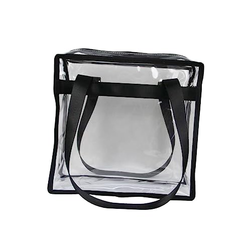 Healvian Pvc-handtasche Umhängetasche Transparent Pvc-umhängetasche Damen Sommertasche Handtasche Damenhandtasche Schwarz Healvian Pvc-handtasche Umhängetasche Transparent Pvc-umhängetasche Damen Sommertasche Handtasche Damenhandtasche Schwarz von Healvian