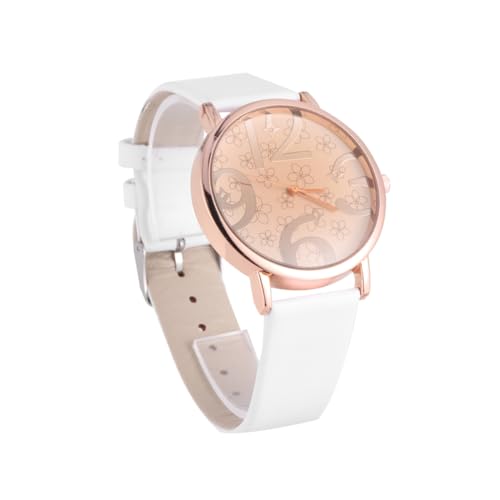 Healvian Quartz Uhr Digitale Uhren Frauen beobachten für Frauen Uhren mit PU-Lederarmband Quarzuhr Frauenuhren Weiß Healvian Quartz Uhr Digitale Uhren Frauen beobachten für Frauen Uhren mit PU-Lederarmband Quarzuhr Frauenuhren Weiß von Healvian