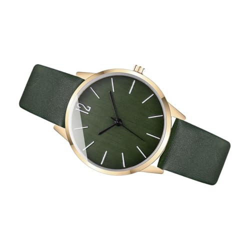 Healvian Quarzarmbanduhr Für Frauen Casual Design Militärgrün Studentenuhr von Healvian