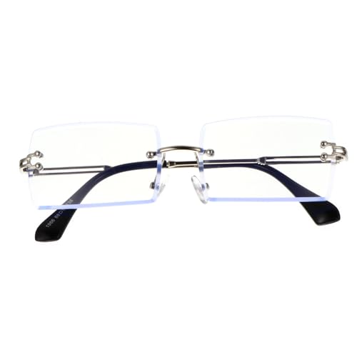 Healvian Randlose Quadratische Sonnenbrille Uv Schutz Elastisch Damen Herren Fashion Outdoor Brille für Reisen Strand Shopping Healvian Randlose Quadratische Sonnenbrille Uv Schutz Elastisch Damen Herren Fashion Outdoor Brille für Reisen Strand Shopping von Healvian