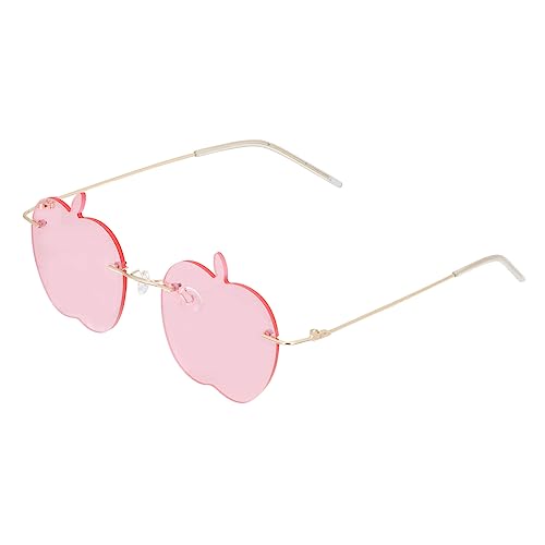 Healvian Randlose Sonnenbrille für Damen Einzigartige Form Leicht und Strapazierfähig für Partys Festivals und Fotoshootings Uv Schutz Lustiges Accessoire für Unvergessliche Healvian Randlose Sonnenbrille für Damen Einzigartige Form Leicht und Strapazierfähig für Partys Festivals und Fotoshootings Uv Schutz Lustiges Accessoire für Unvergessliche von Healvian