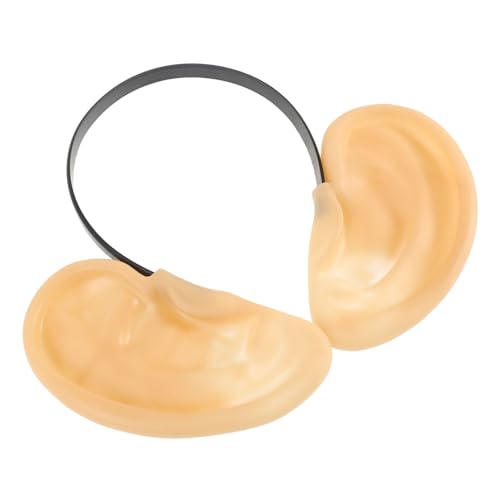 Healvian Realistische Halloween Ohr Requisiten Jumbo Detailgetreue Simulation Menschlicher Organe Leicht Tragbar für Kostüm Cosplay Party und Streiche Originelles Zubehör von Healvian