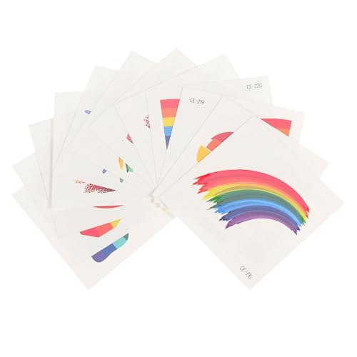 Healvian Regenbogen-aufkleber-pack 24 Stück Pride Für Temporäre Paraden Mit Flaggen-aufklebern Healvian Regenbogen-aufkleber-pack 24 Stück Pride Für Temporäre Paraden Mit Flaggen-aufklebern von Healvian