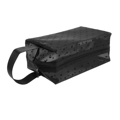 Healvian Reise Kosmetiktasche Große Kapazität Toiletten Organizer aus Mesh für Damen Multifunktionale Make Up Aufbewahrung Tragbare Kulturtasche für Reisen und Unterwegs von Healvian