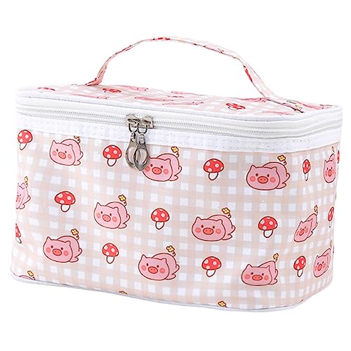 Healvian Reise Kosmetiktasche Mit Großer Kapazität Tragbare Make-up-Organizer Für Damen Wasserfest Für Urlaub Gym Und Outdoor-aktivitäten Perfekter Begleiter Für Toilettenartikel von Healvian