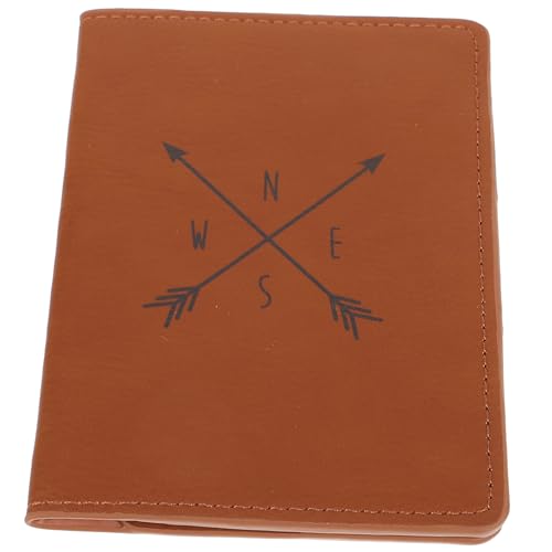 Healvian Reise Passhülle PU für Herren Eleganter Organizer mit Mehreren Fächern für Reisepass Kreditkarten und Bargeld für Reisen und Unterwegs von Healvian