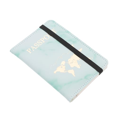 Healvian Reisepasshülle Aus Pu- Mit Kartenetui Für Reisen Dokumentenbehälter Mit Faltmechanismus Für Einfache Handhabung von Healvian