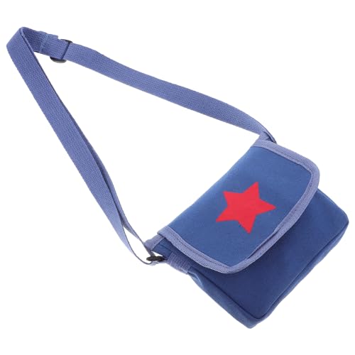 Healvian Retro Fünfzackstern Print Schultasche Verstellbare Umhängetasche für Schule Reisen und Freizeitaktivitäten Healvian Retro Fünfzackstern Print Schultasche Verstellbare Umhängetasche für Schule Reisen und Freizeitaktivitäten von Healvian