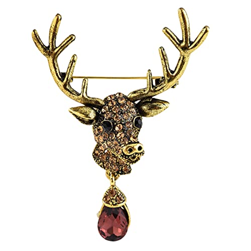 Healvian Brosche Aus Legierung Vintage Anstecknadel Für Kleidung Schal Und Anzüge Robust Langlebig Perfektes Accessoire Für Besondere Anlässe Und Alltag von Healvian