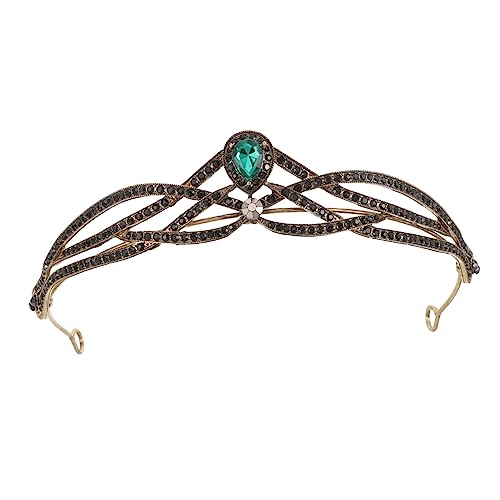 Healvian Retro Kronenhaarband für Hochzeiten Haarschmuck Accessoire für Mädchen Kopfdekoration für Besondere Anlässe und Kostümpartys Healvian Retro Kronenhaarband für Hochzeiten Haarschmuck Accessoire für Mädchen Kopfdekoration für Besondere Anlässe und Kostümpartys von Healvian