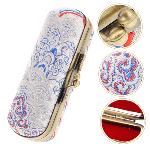 Healvian Lippenstifthalter Mit Spiegel Geldbörse Lippenstiftbehälter Tragbarer Lippenstifthalter Für Frauen Teenager Mädchen von Healvian