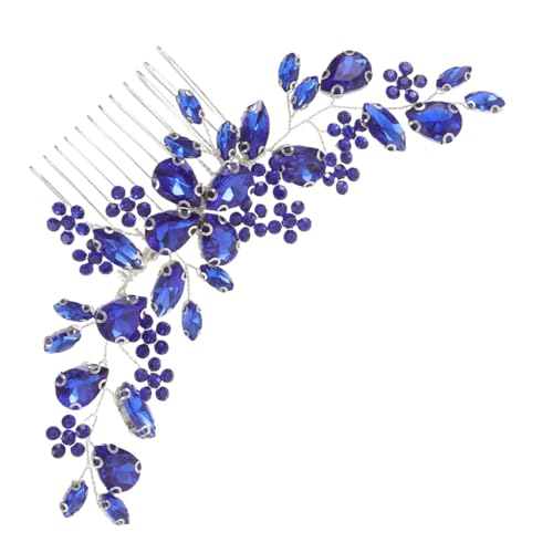 Healvian Rhinestone Braut Haarkamm mit Funkelnden Kristallen Leichter und Sicherer Haarschmuck für Frauen Stilvolles Accessoire für Hochzeit Party und Besondere Anlässe Langlebiges von Healvian