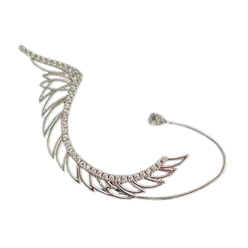 Healvian Rhinestone Ear Cuff Damen Ohrschmuck Flügel Design Elegant Funkelnd Leicht Tragbar Komfortabel Schmuck für Alltag und Party Healvian Rhinestone Ear Cuff Damen Ohrschmuck Flügel Design Elegant Funkelnd Leicht Tragbar Komfortabel Schmuck für Alltag und Party von Healvian
