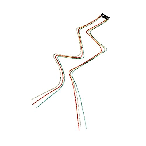 Healvian Rhinestone Haar Kette Für Mädchen Haarschmuck Für Hochzeiten Partys Alltag Leicht Und Einfach Zu Verwenden Verleiht Jedem Look Und Stil von Healvian