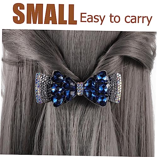 Healvian Rhinestone Haarklammer Metall Haarschmuck Funkelnde Strassverzierung Damen Haarspange Elegant für Alltag und Festveranstaltungen von Healvian