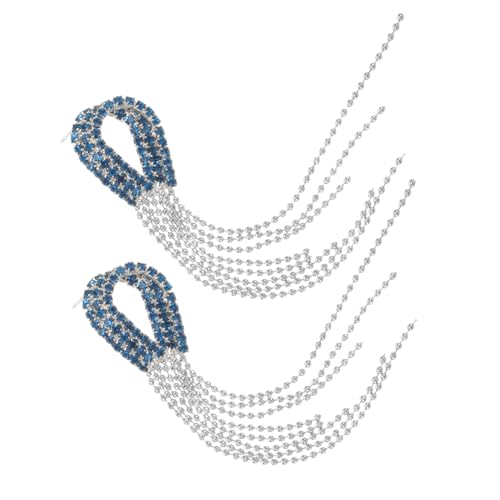 Healvian Rhinestone Quasten Ohrringe für Damen Lange Statement Ohrringe mit Feinem Design Ohrhänger für Festliche und Anlässe Modischer Schmuck für Frauen und Mädchen von Healvian
