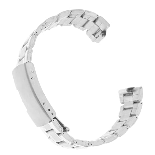Healvian Uhrenarmband Aus Edelstahl Für Herren Metallgeflechtband Mit Faltschließe Für Armbanduhren Robustes Und Kratzfestes Design Für Business Und Freizeit von Healvian