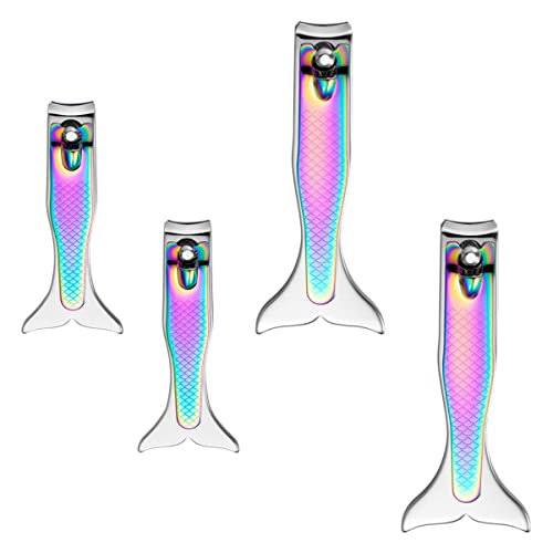 Healvian Robustes Und Kompaktes Nagelknipser-set 4-teiliger Abgestufter Nagelknipser Mit Nagelfeile Bequemer Griff Ideal Für Männer Und Frauen Healvian Robustes Und Kompaktes Nagelknipser-set 4-teiliger Abgestufter Nagelknipser Mit Nagelfeile Bequemer Griff Ideal Für Männer Und Frauen von Healvian