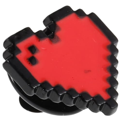 Healvian Herz-anstecknadel Rot Für Accessoire Kostüm Jahrestag Bewusstsein Assistent Valentinstag Ornament Süß Frau Anlass Kleidung Brosche Revers Outfit Tag Liebe Anstecknadel Schmuck von Healvian