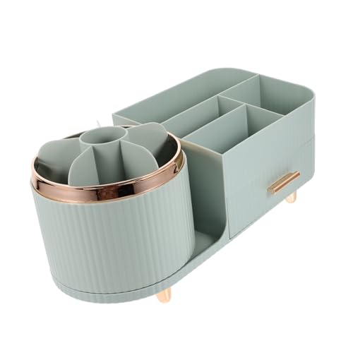Healvian Rotierender Make Up Pinselhalter Make Up Etui Rotierender Halter Rotierende Make Up Organizer Make Up Organizer Für Theke Kosmetik Organizer Make Up Pinselhalter Kosmetik von Healvian