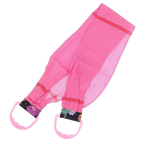 Healvian Rückenschrubber Mit Griffen Für Bad Und Dusche Peeling-badetuch Aus Robustem Material Zur Tiefenreinigung Und Entfernung Von Abgestorbenen Hautzellen Kompakt Und Leicht Für Unterwe von Healvian